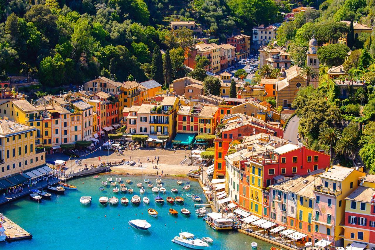 Portofino Appartamento Vista Mare Con Piscina Rapallo Exterior photo